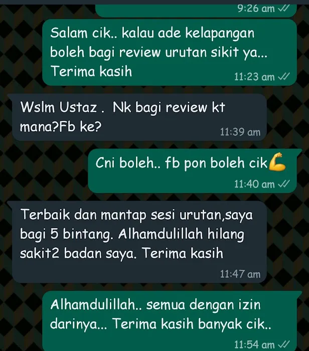 Urutan traditional saraf Ustaz Syafiq Picture 2