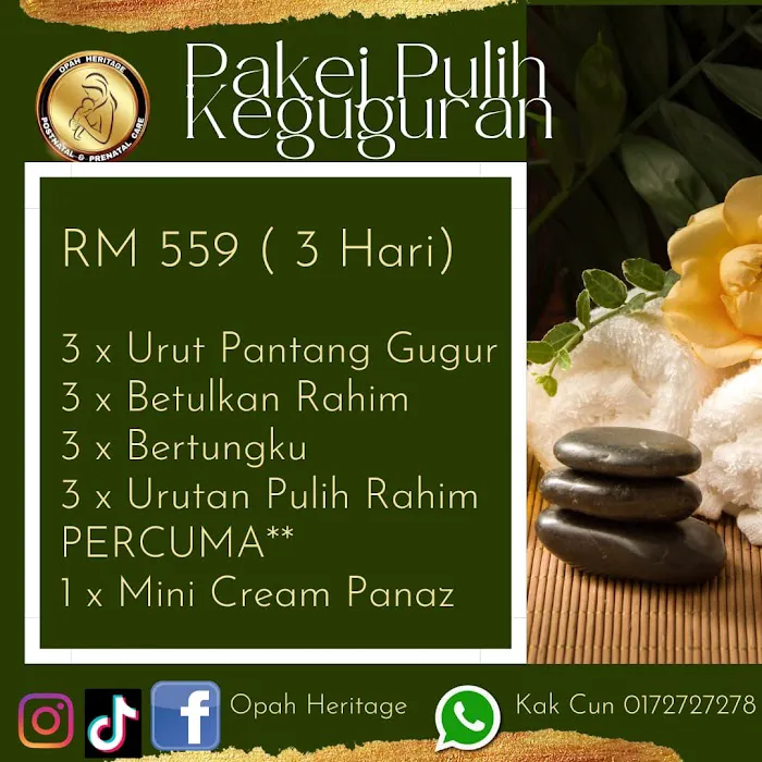 Opah Heritage Urut Urat Wanita Picture 7