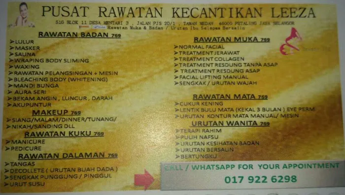 Pusat Kecantikan LeeZa Picture 2