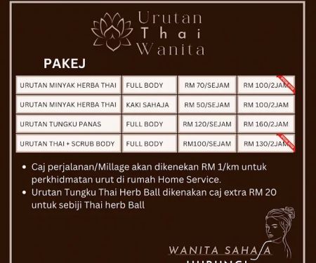 Urutan Thai Wanita