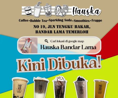 Hauska Bubble Tea @ Bandar Lama Temerloh