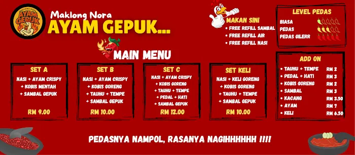 Maklong Nora Ayam Gepuk Picture 2
