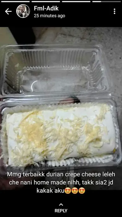 Durian Crepe CHE NANI HOMEMADE Picture 5