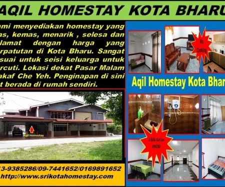 Homestay Kota Bharu Aqil