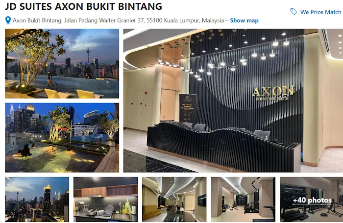 JD Suites Axon Bukit Bintang Picture 3