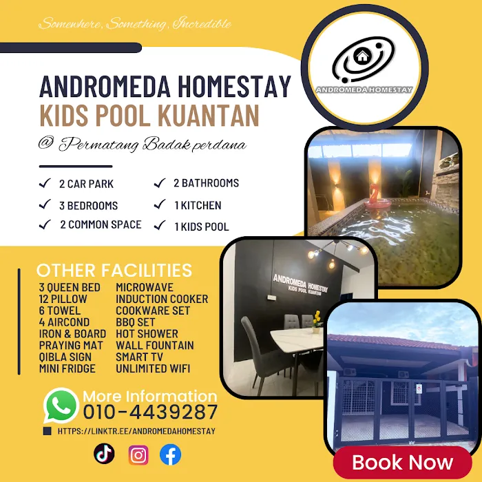 ANDROMEDA HOMESTAY Kids Pool Kuantan Picture 3