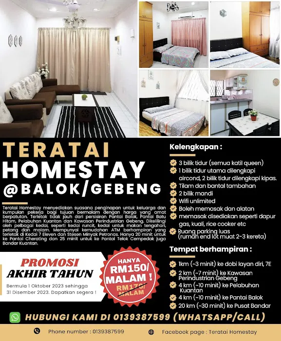 Homestay Teratai @Balok/Gebeng Kuantan Picture 1