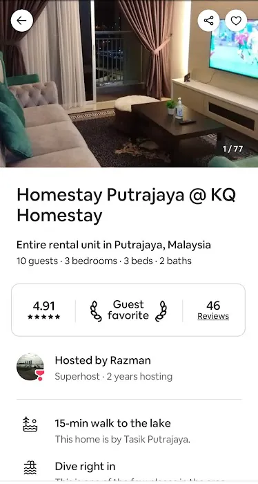 Kq Homestay Putrajaya Presint 16 Picture 3