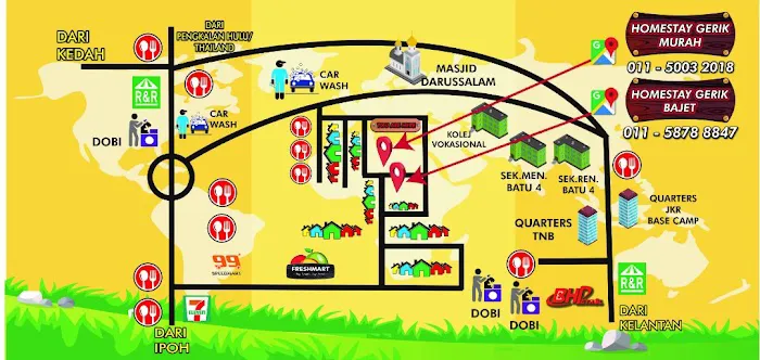 homestay gerik murah royal belum Picture 7
