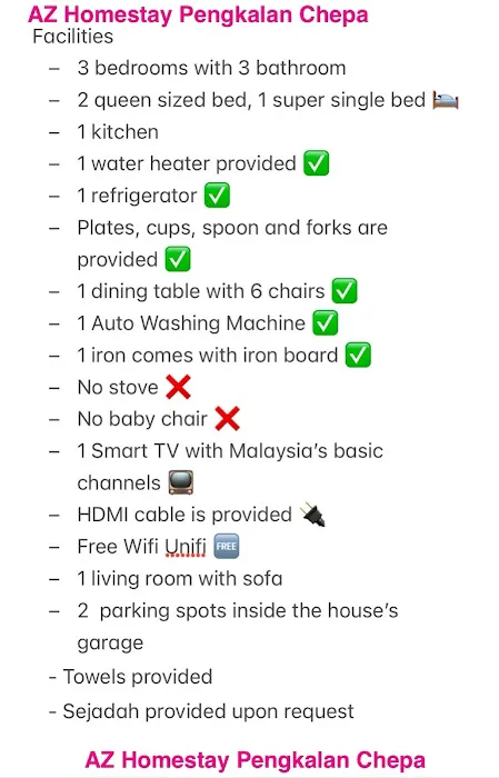 AZ Homestay Cheap Pengkalan Chepa Picture 4