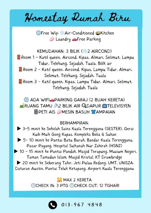 Homestay Rumah Biru Picture 4