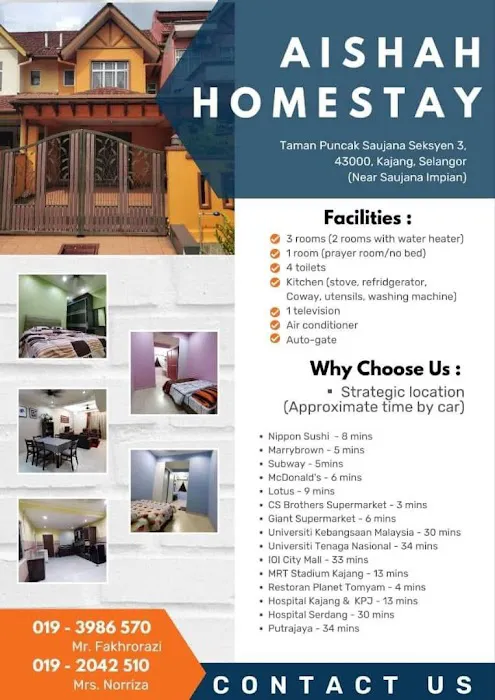 Aishah Homestay Puncak Saujana 3/1G Picture 2