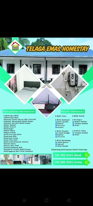 Telaga Emas Homestay Jalan Telaga Bukit Kerayong Meru Picture 7