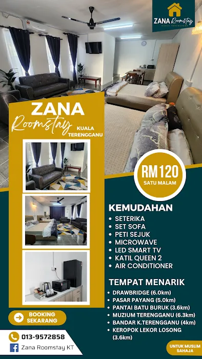 ZANA Roomstay Kuala Terengganu | Homestay / Roomstay di Kuala Terengganu, Terengganu Picture 4