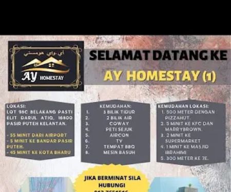 AY HOME STAY PASIR PUTEH