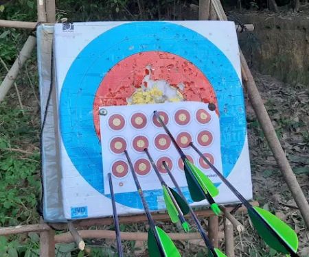 Jungle archery range