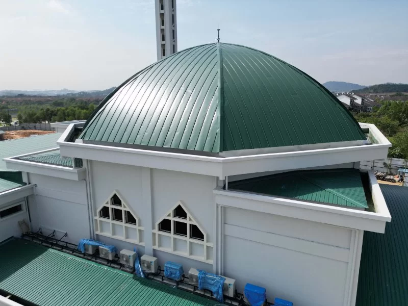 Behind the Dome Craftsmanship and Materials in Malaysia Mosques